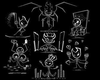 The Seven Deadly Sins By Open Face