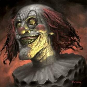 Digital Drawing Scary Clowns That Will Haunt In Your Dreams