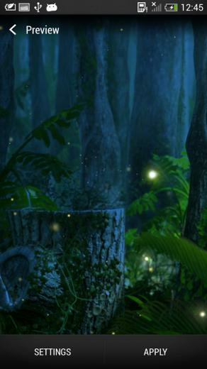 Fireflies Live Wallpaper For Android