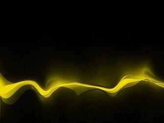 Yellow Wave Lines Background For Powerpoint Ppt