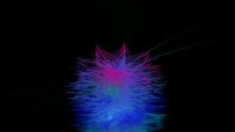 Trance Music Visualization Pattern Wallpaper