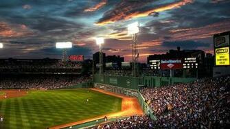Boston Baseball Field Wallpaper City