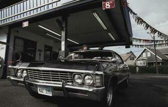 Wallpaper Supernatural Series Car Chevrolet Impala
