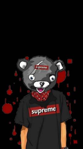 Supreme Bear Wallpaper By Creme A2