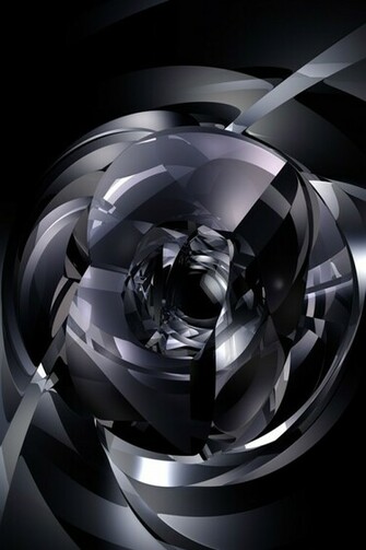3d Metallic Abstract iPhone Wallpaper Background And Themes