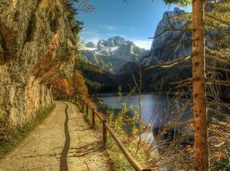Hiking In Fall 2nd By Burtn