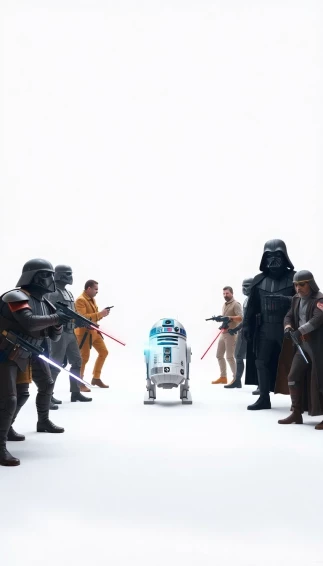 Star Wars Blank Background