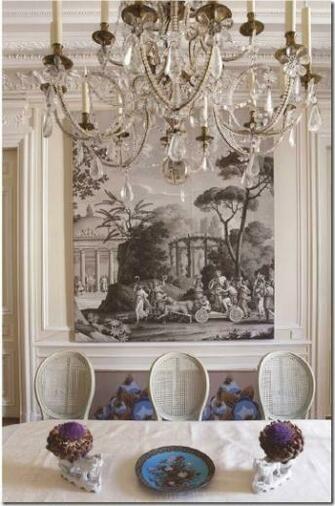 Grisaille Art Wallpaper Murals Screens Part I Laurel Home