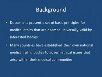 Medical Ethics By Shauna O Sullivan Ppt Video Online