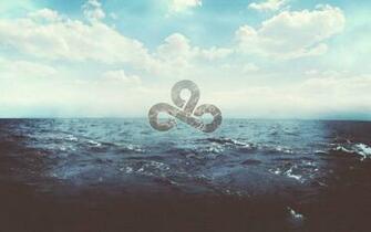 Cloud Nine Blue Sea Ocean Water And Sky Abstract Cover Photo Wallpaper
