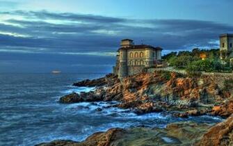 Photos Italy Boccale Castle Livorno HDr Castles Coast
