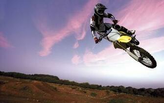 Jumping Dirt Bike Exclusive HD Wallpaper
