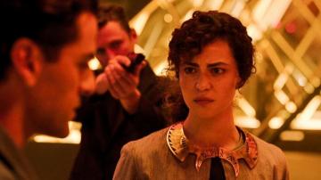 Oscar Isaac Helped May Calamawy Get Her Bearings On The Moon