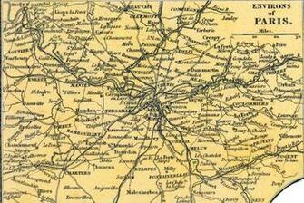 Pin Paris Map HD Wallpaper
