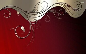 Red Swirls Wallpaper