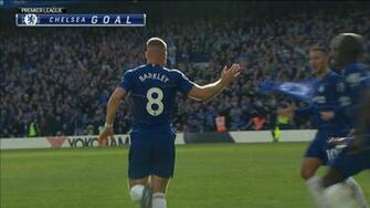 Chelsea S Ross Barkley Scores Late Equalizer V Man United Nbc