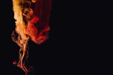 Pink And Red Smoke Digital Wallpaper Photo Image