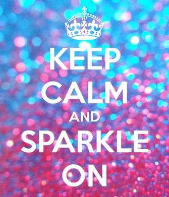 Keep Calm And Sparkle On Carry Image Generator