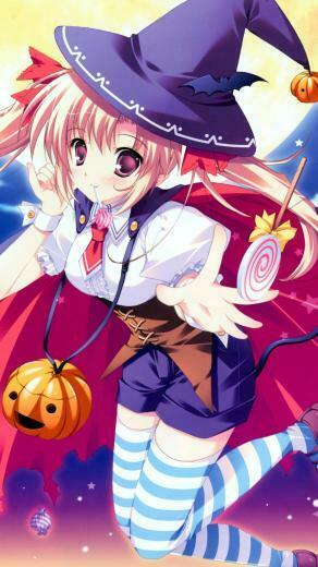 Anime Halloween Lg D802 Optimus G2 Wallpaper
