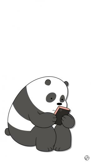 Panda We Bare Bears Cartoon Network Cn Lockscreens