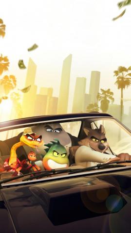 The Bad Guys Wallpaper iPhone Phone 4k 9671e