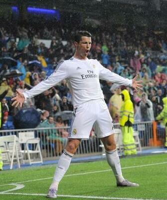 Cristiano Ronaldo Real Madrid Celebration