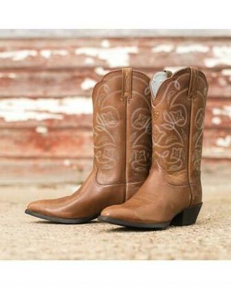 Ariat Womens Heritage Western R Toe Boot Timber