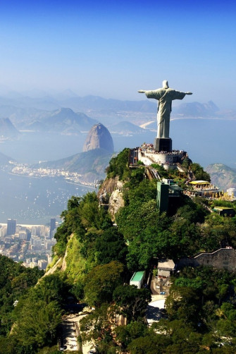 Brazil Jesus Christ Statue X iPhone Wallpaper