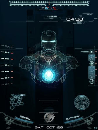 Os7 Animated Jarvis Theme Blackberry Wallpaper
