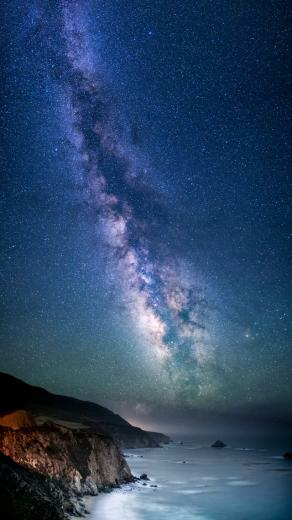 Milky Way iPhone Wallpaper HD Walls Find