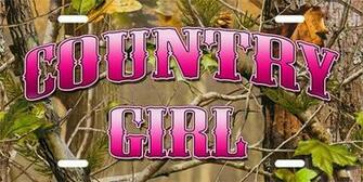 Camo Country Girl Background On Camouflage