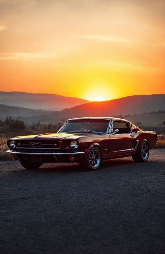 Classic Ford Mustang Wallpaper