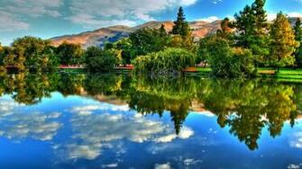 Paisaje Tablet Cool Reflejos Nature Wallpaper Naturaleza HD