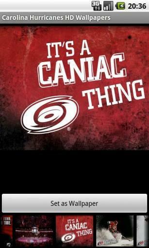 Bigger Carolina Hurricanes Wallpaper For Android Screenshot