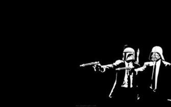 Star Wars Pulp Fiction Wallpaper