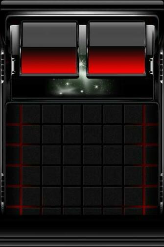 For iPhone Abstract Wallpaper Black And Red