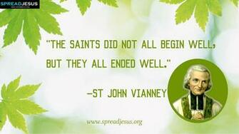 St John Vianney Quotes HD Wallpaper Catholic