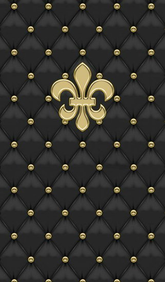 It Is A Luxury Theme With Black Leather Gold In