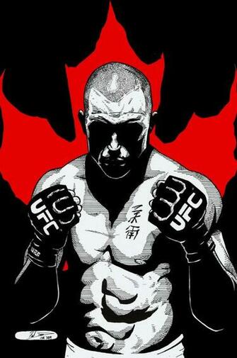 Georges St Pierre Ink By Dredfunn