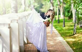 Wallpaper Wedding Kiss Myspace Background
