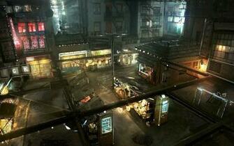 Market In The Slums Wallpaper And Background Image