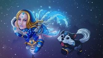 Image Dota Crystal Maiden Sorcery Mage Staff Fantasy