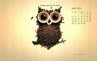April Calendar Wallpaper HD Happy Holidays