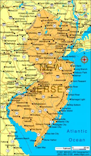 New Jersey Atlas Maps And Online Resources