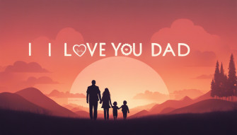 I Love You Dad Wallpaper