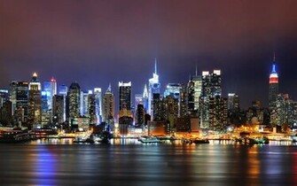 City Glow Wallpaper Image Photos Pictures And Background For