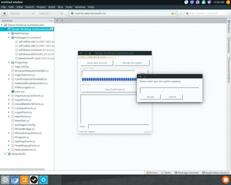 How I Can Run Exe File With Monodevelop Without Running