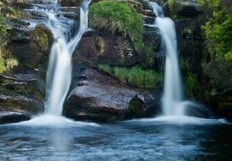 My Wallpaper Corner Beauty Twins Waterfall Scenery