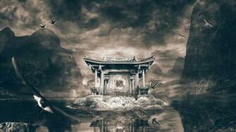 Fantasy Temple Wallpaper X Net