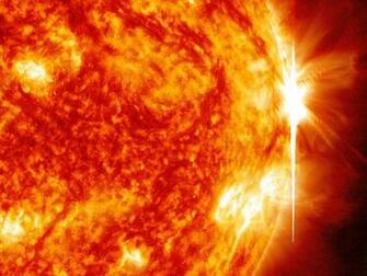 Solar Flare Wallpaper
